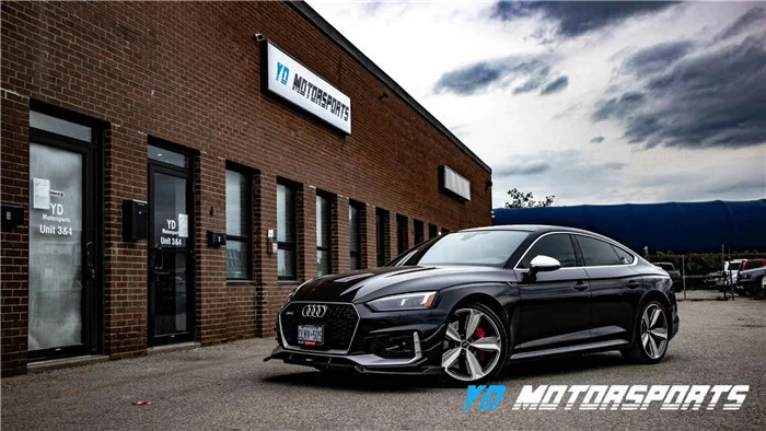 

Suitable for Audi Rs5 Refitting Cabr Karbel Carbon Fiber Front Side Skirt and Air Knife Rear Lip Machine Cover