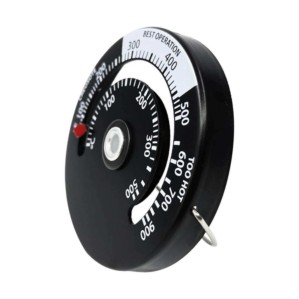 

Magnetic Stove Thermometer Fireplace Temperature Gauge Flue Pipe Thermometer