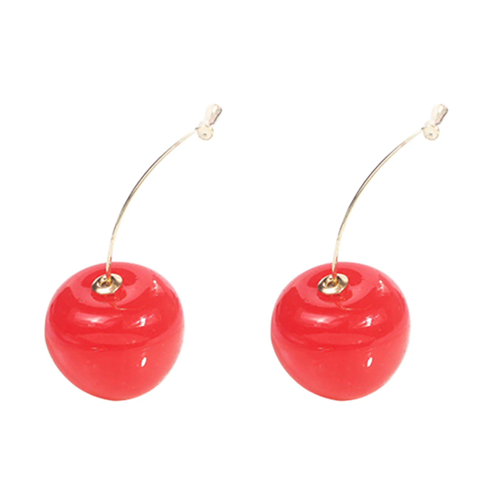 

Cute 3D Cherry Earrings Fruit Sweet Dangle Earrings Charm Jewelry Gift Earrings for Women Girls H9