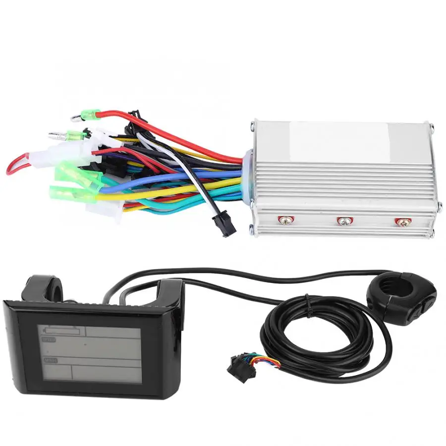 Комплект бесщеточного контроллера 24V36V48V 250W для электровелосипеда скутера