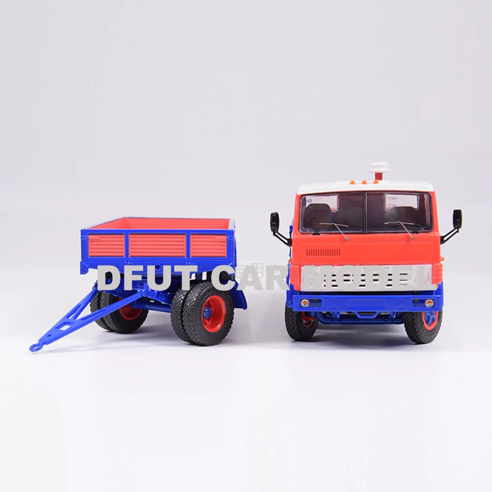 Масштаб 1:43 игрушка из сплава российский тяжелый строительный грузовик модель