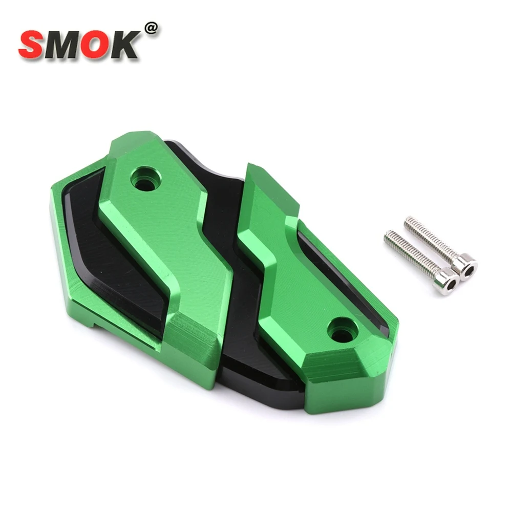

SMOK For Kawasaki Ninja 650 650R ER4N ER6N Versys 650 Z800 Z650 Motorcycle CNC Front Fluid Brake Reservoir Oil Cup Cap Cover