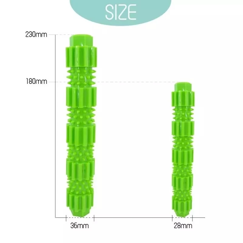 

Pet Dog Chew Toy Molar Stick Rubber Teeth Cleaning Tool Molar Rod Training Chewers Food Treat Pet Supplies Placed Snacks