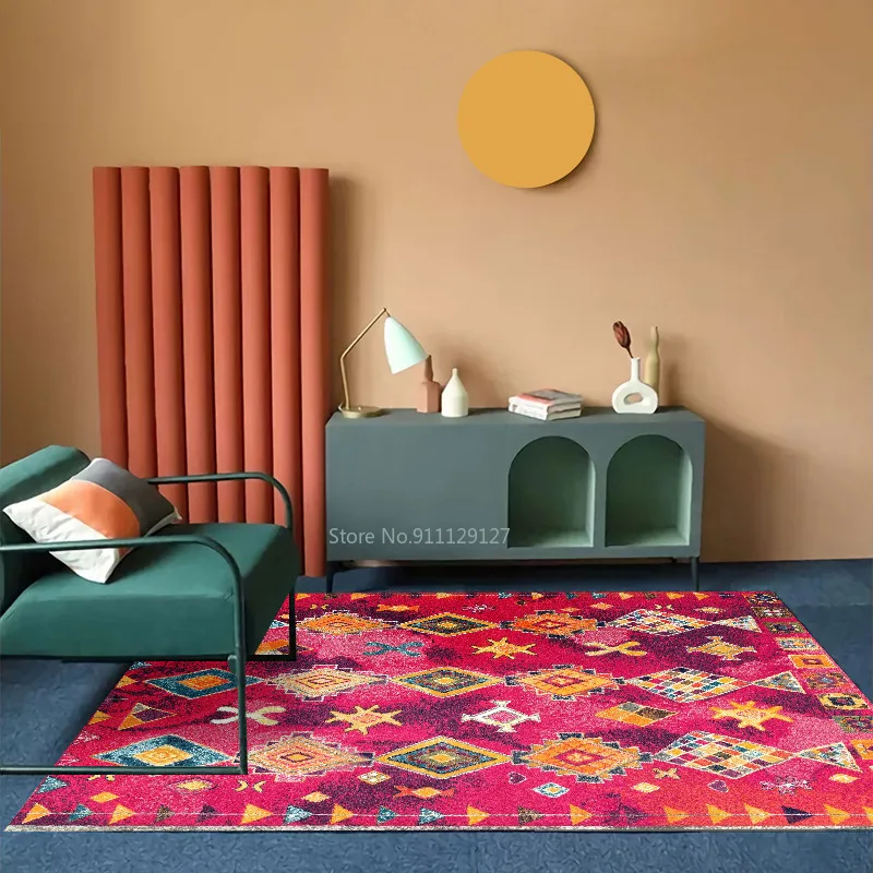 

Luxury European Style Carpets for Living Room Bedroom Area Rugs High Quality Home Big Carpet Vintage Persian Thicken Parlor Mats