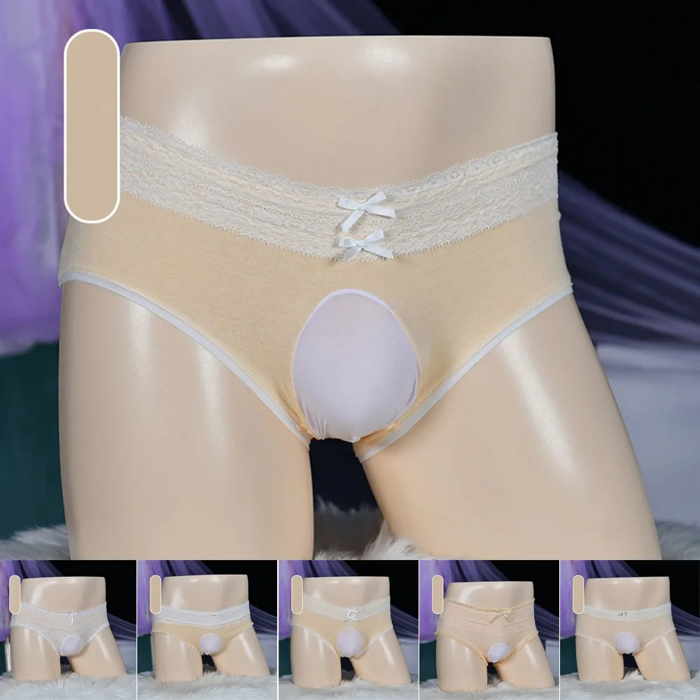 

Sissy Pouch Panties Mens Lace Bikini Briefs G-String Thongs Underwear Knickers Sissy Lingerie For Men Gays Underwear Jockstrap