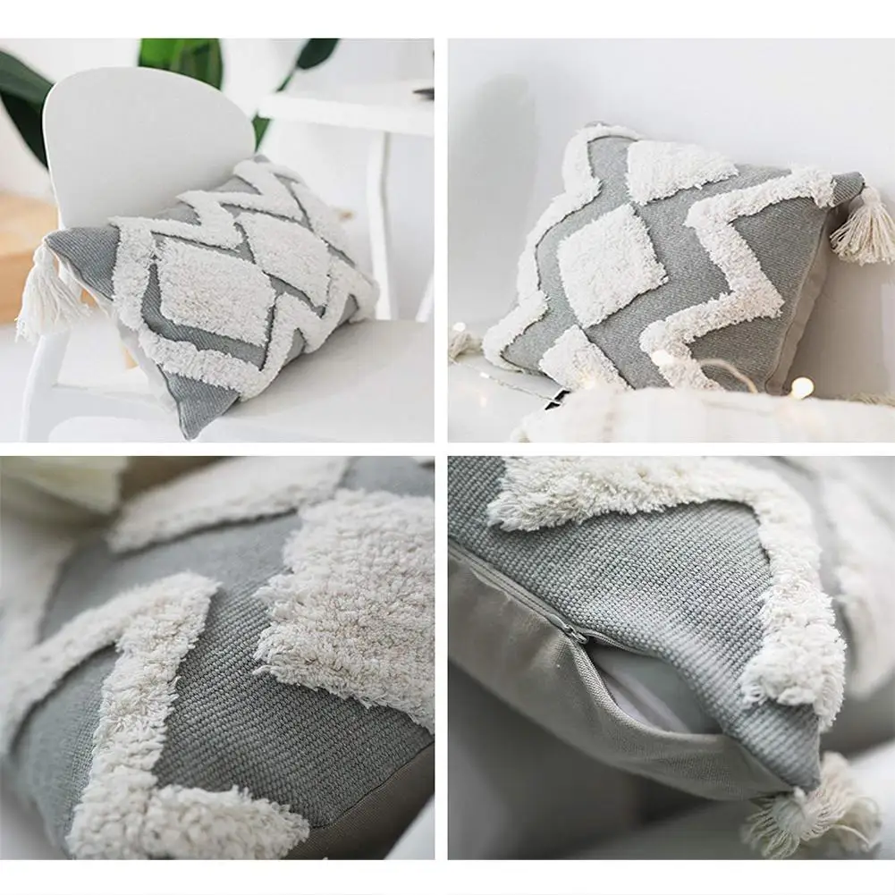 Ручная работа Роскошный чехол для подушки в марокканском стиле богемный