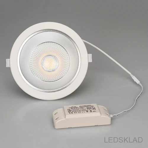 025143 Светильник LTD-LEGEND-R175-20W Warm3000 (WH 50 deg) (ARL IP20 Металл 3 года)-1шт. Arlight | Лампы и
