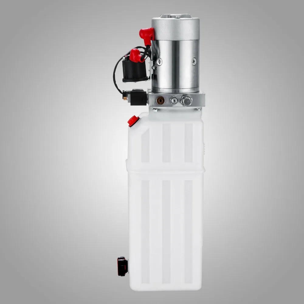 10L 2200W 12 V двойного действия Hydraulik агрегат, Hydraulik Pumpe насос масляный Kipperpumpe с соответствующими аксессуарами