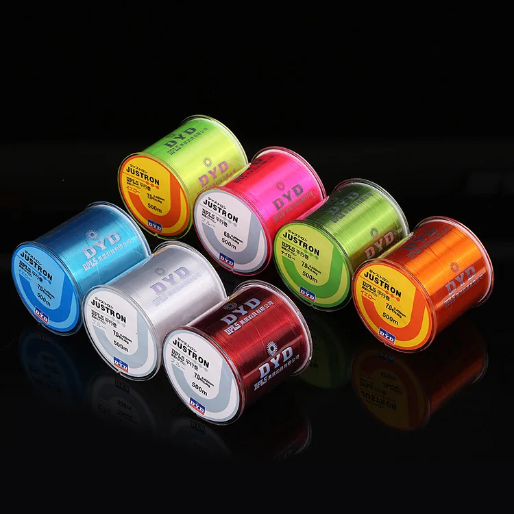 

YINGTOUMAN 500M Nylon Braided Fishing Line Multifilament Fishing Line 500m Braid Thread multi colors Braid