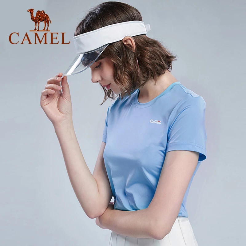 CAMEL уличные спортивные футболки дышащие мужские и женские летние унисекс мужская