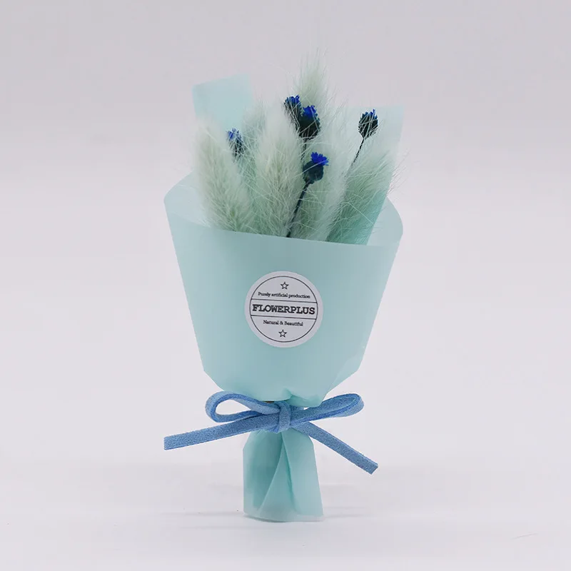 Миниатюрный смешанный букет сухих цветов настоящие сушеные цветы Подарочная