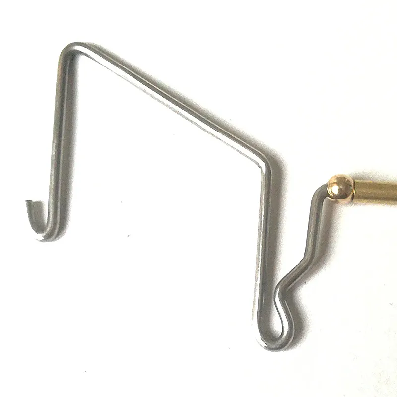 KKWEZVA rotary whip finisher built-in half hitch of finest brass material knot tying devic fly tying tools lures makeing