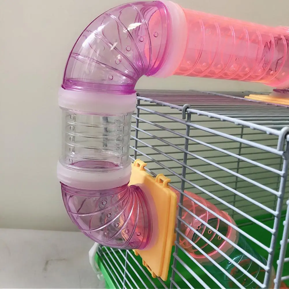 1 шт. хомяк туннельная клетка внешний трубный Интерфейс фитинг игрушечная