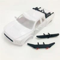abs hard car body shell with bumper spare tire rack for traxxas trx 4 rc crawler car upgrade parts