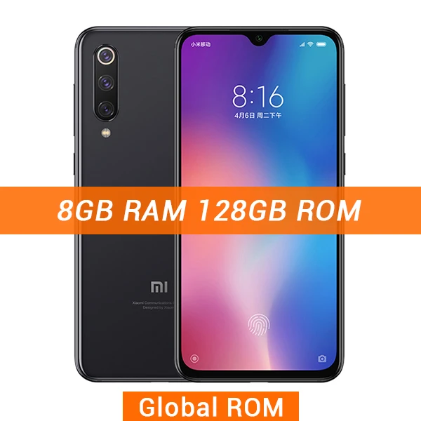 Смартфон Xiaomi mi 9 SE, 6 ГБ, 64 ГБ, mi 9 SE, Восьмиядерный процессор Snapdragon 712, 48мп, тройная камера, 5,97 дюймов, полный экран - Цвет: 8GB 128GB CN Black
