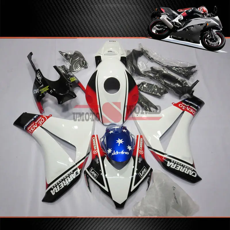 ZXMT ABS Литье под давлением обтекатель комплект для Honda CBR1000RR 2008 2011 кузов крышка бака