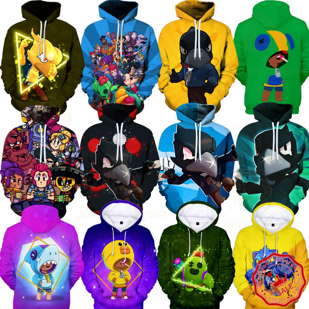 

Boys Girls 3D Star PRIMO MORTIS Thin Hoodie Crow Spike Mr.P Shelly Hoodie Kids Game Anime Hoodie Birthday Gift