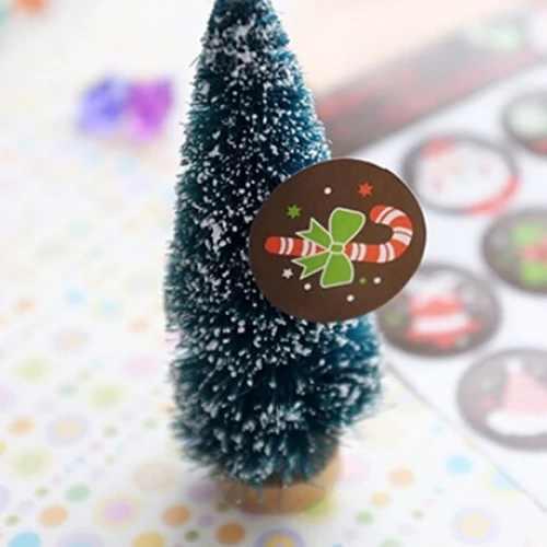 

48pcs Decorative Merry Christmas Santa Claus Deer Diary Sticker Scrapbooking Sticky Stationery School Supplies