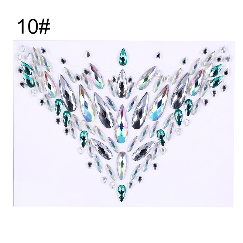 

1pcs/pair Crystal Bra Stickers Invisible Self Adhesive Breast Chest Nipple Cover Bra Pad Petal Mat Stickers Accessories