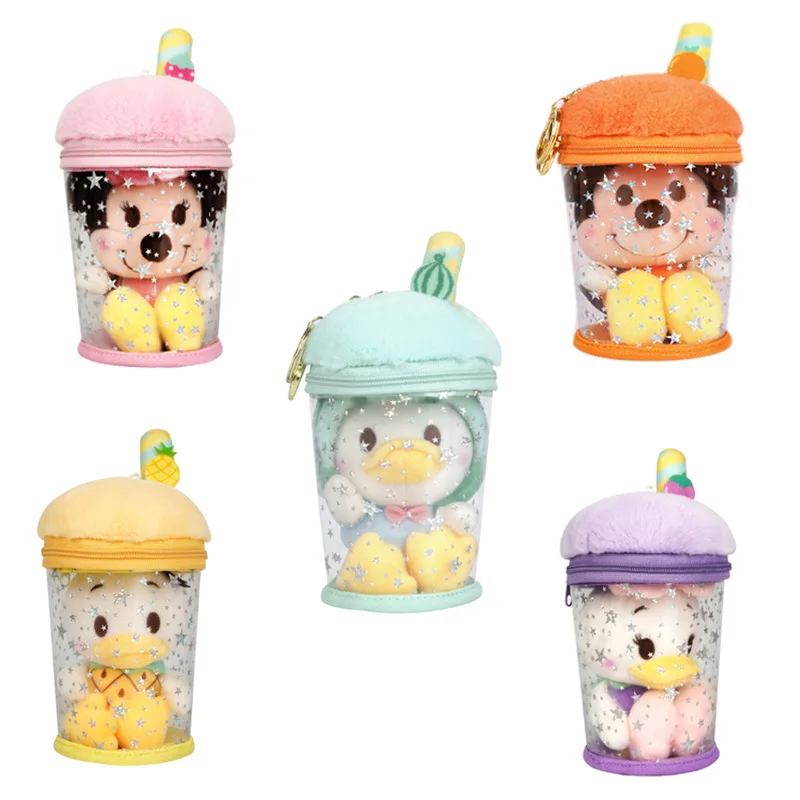 

Disney genuine cocoa cup blind box Mickey House Minnie Donald Duck Daisy a trendy doll