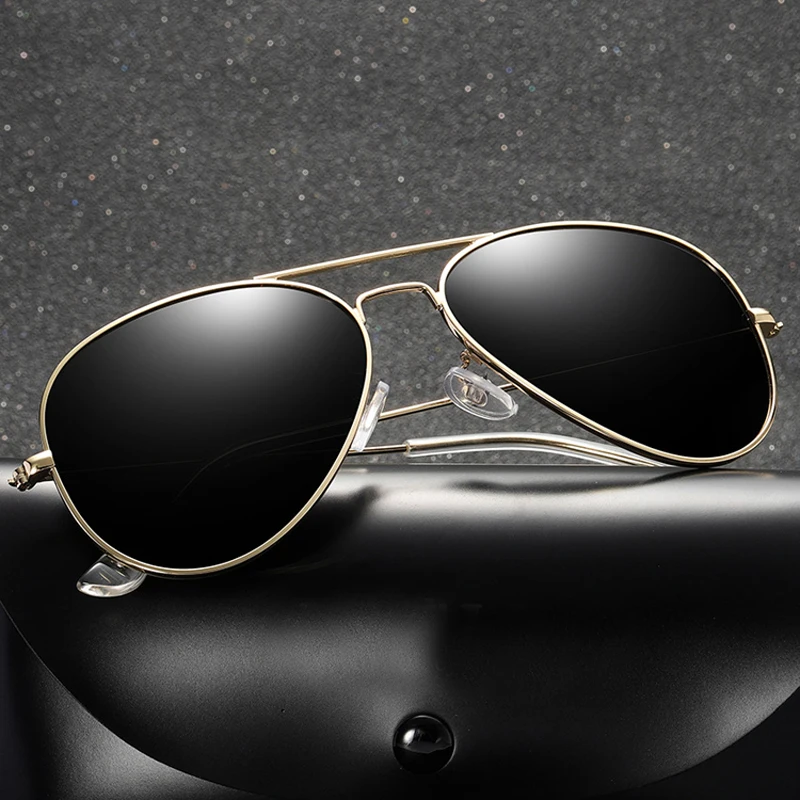 

Daisyer 2020, оптовая продажа, мужские солнцезащитные очки в металлической оправе с логотипом на заказ и желтыми линзами