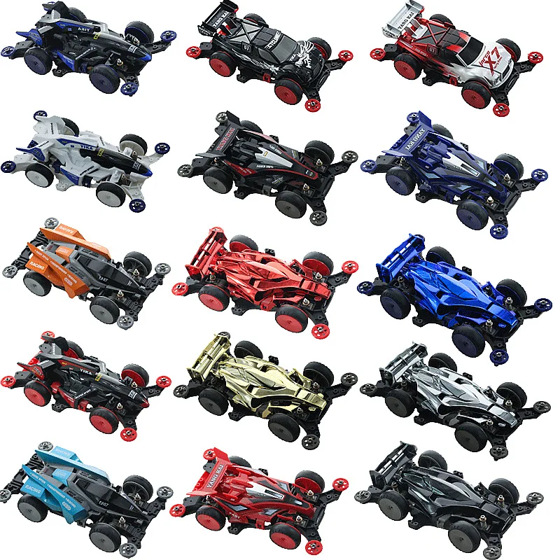 1/32 YANG KAI Mini 4WD подвесная модель автомобиля для стрельбы PROUD STAR/ AVANTE / HAWK DCR/ Thunder Shot