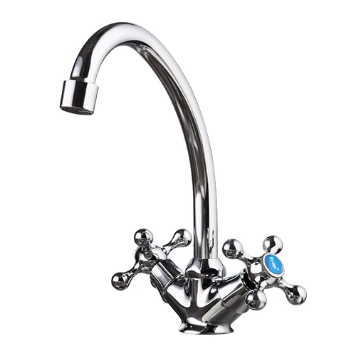 brass F4908 FRAP, высокое качество, смеситель для кухонной раковины, смеситель для холодной и горячей кухни, смеситель для кухонного крана, серебряный, с одним отверстием, водопроводный кран, torneira cozinha F4319 - Цвет: brass F4908