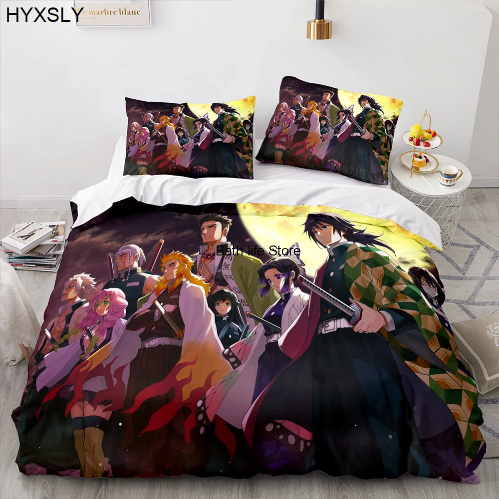 Комплект постельного белья с изображением рассекающего демонов одеяло Nezuko Kamado