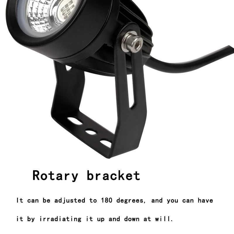 3 Вт Мини RGB Led садовый светильник для газона 12 V AC 85-265 V Открытый IP65 Водонепроницаемый наружный Точечный светильник Настенные светильники белого красные, синие зеленый лампа на штативе