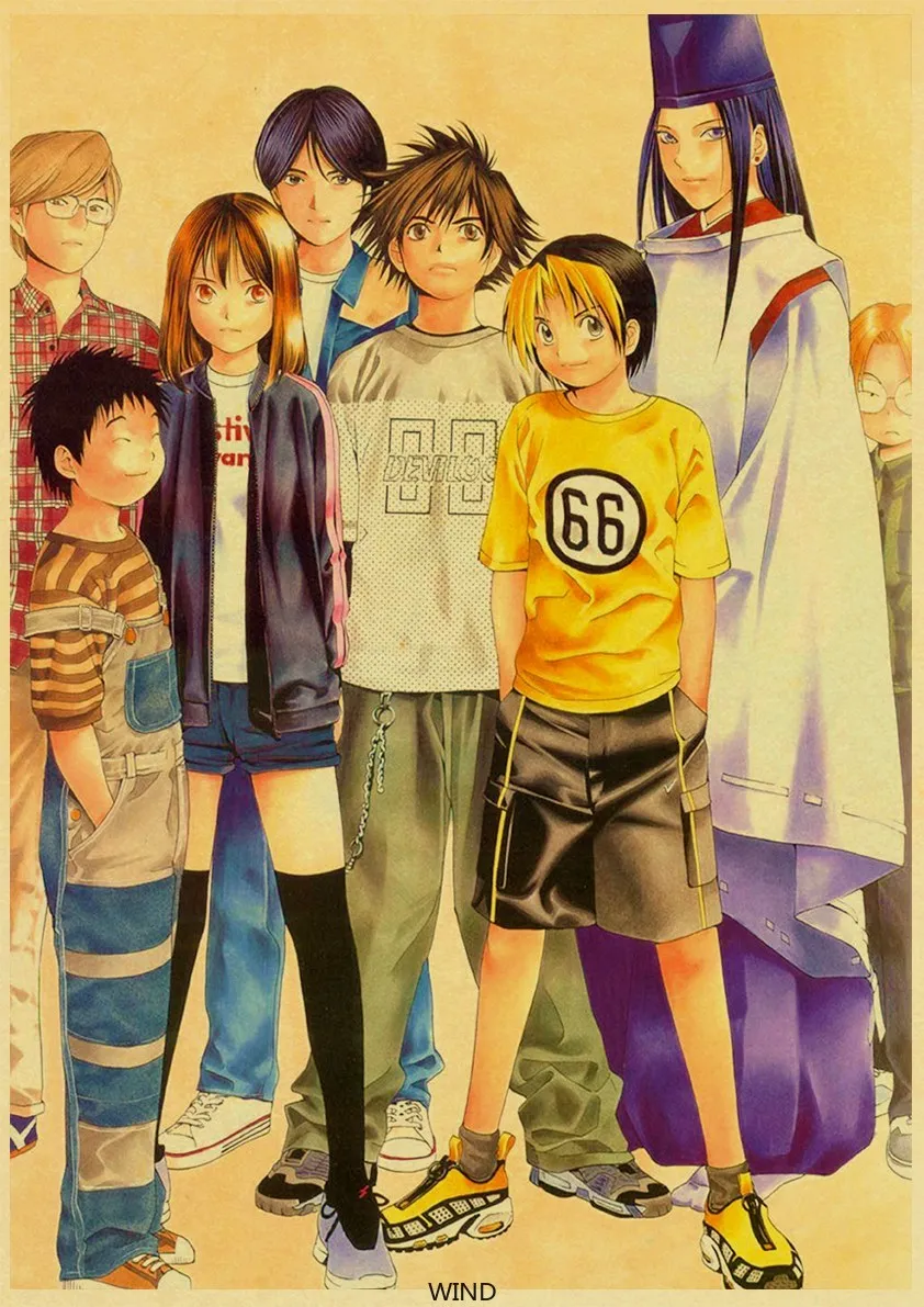 

Hikaru No Go Japanese Classic Anime metal plate tin signs Poster Home Decor Prints Retro Art Painting Wall Stickers 12X8 IN