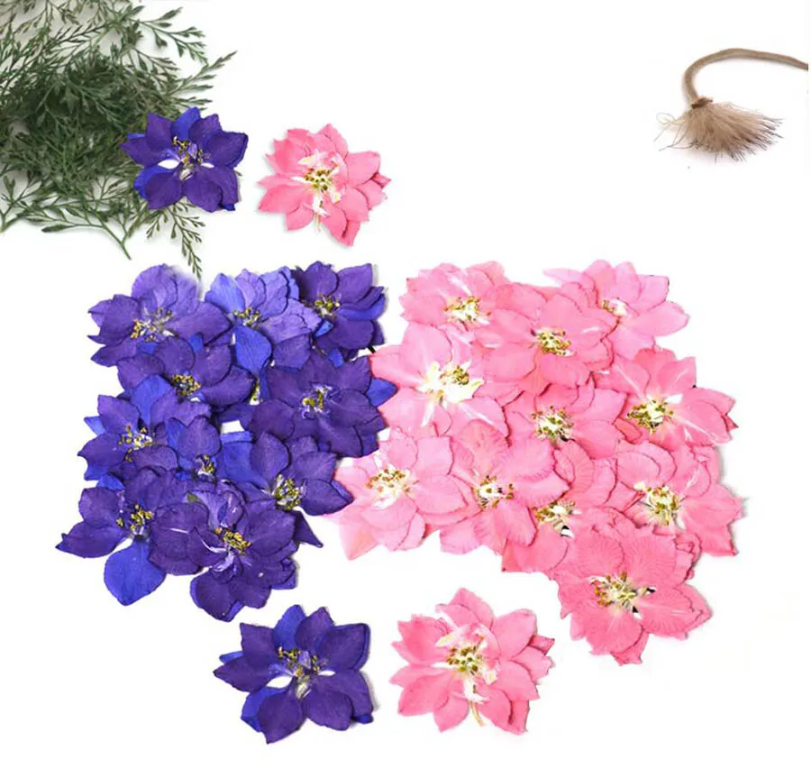120 шт. блестящие фиолетовые/розовые цветы|Искусственные и сухие цветы| |