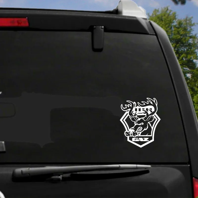 

Deer Car Sticker Vinyl Hand Auto Accessories Car Window Car Styling Decal PVC 15cmx12cm Cover Scratches Waterproof