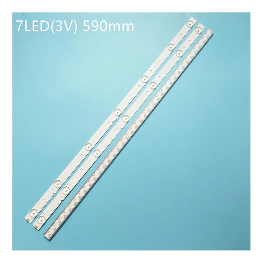 

30 шт./лот 7LED 59 см Светодиодная подсветка для NS-32D511NA15 Hisense 32 HD315DH-E81 B21 010_3x7_3030c HE32NME9UX4012406497 E25784