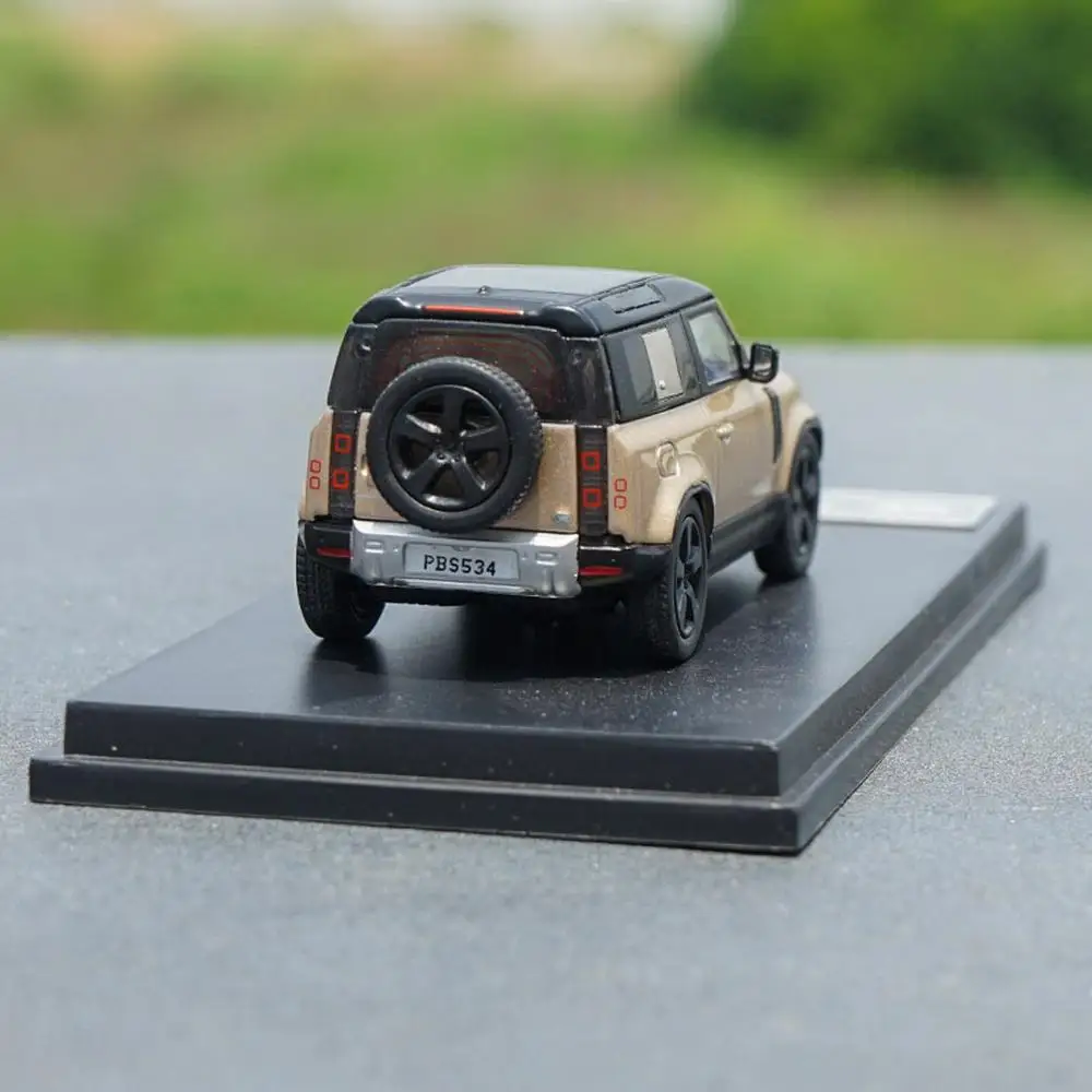 1/64 масштаб Lan * d Rover Новая защитная Коллекционная Золотая модель автомобиля