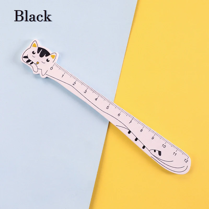 

Cat ruler Cute ruler Novelty stationery Kawaii student design ruler Drawing rule set Student stationery School supplies