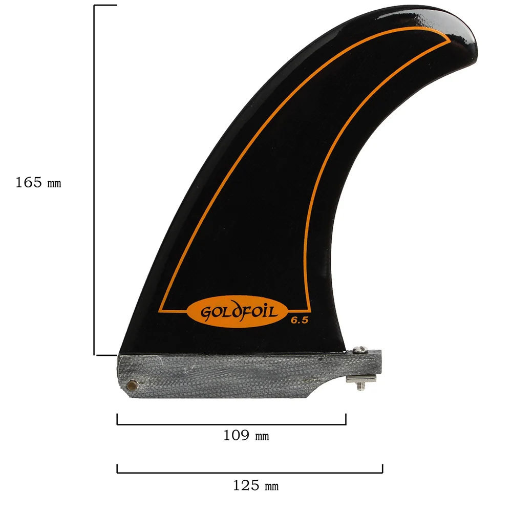 

Fiberglass Single Centre Fins Surfboard Fins For Surfing Include Screw