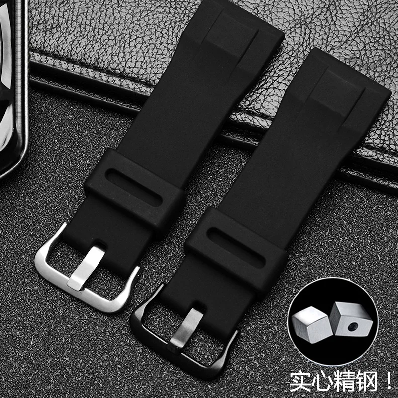 Substitute for Casio PRG-600yb-3 silicone watch strap PRG-650 PRW-6600 sports silicone 24mm watch strap