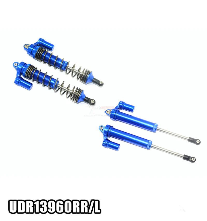 

GPM 1/7 UDR aluminum alloy L-shaped rear shock absorber kit with negative pressure cylinder midpoint distance UDR13960RR/L