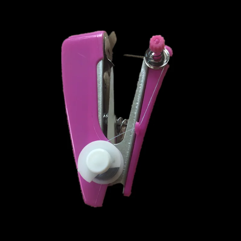 Мини Швейные машины ручная швейная ткань удобный Электрический стежка рукоделие