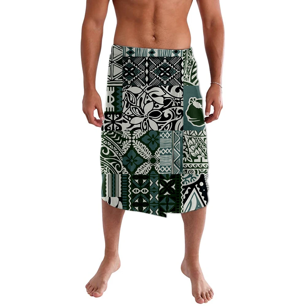Polynesian Print Fabrics Indigenous Painting Art Island Wear Customize With Logo Tonga Fiji Clothing HD ie faitaga |