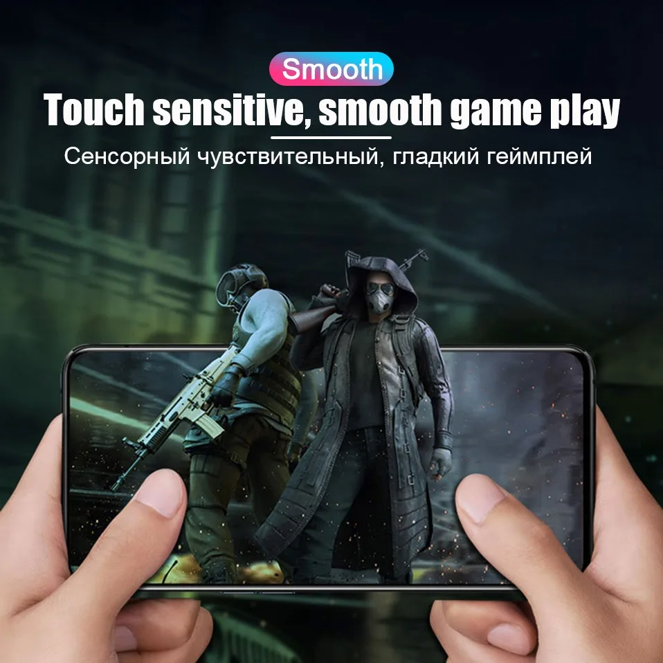 6D закаленное стекло для OPPO Reno 2Z 2 Reno2 Z Защитное экрана полное покрытие Realme 5 Pro X Q C2 A9