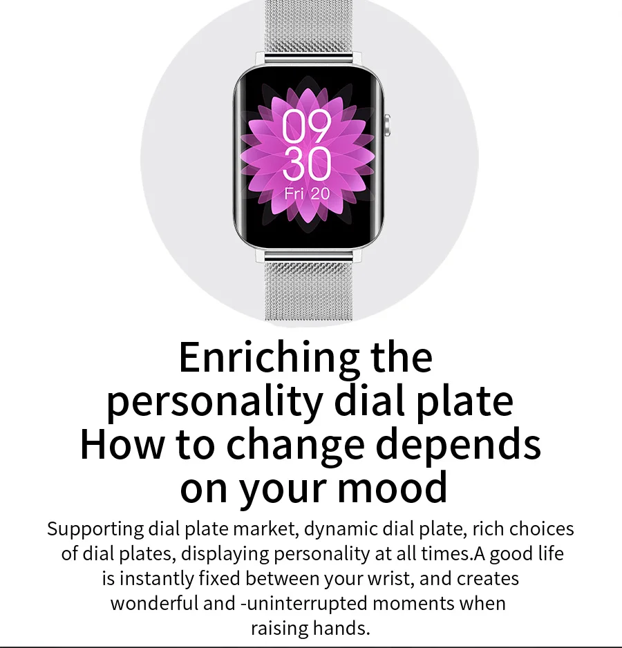 

HAIHOOH Smartwatch Sleep Detection Mult Exercises Functions IP68 Waterproof Heart Rate Monitor Smart Watch Men For Android IOS