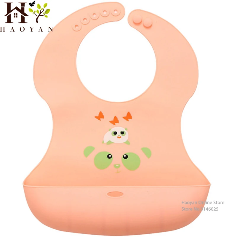 

Baby Bibs Children Bibs Silicone Wash Baby Waterproof Soft Durable Dirt Resistant Foldable Storage