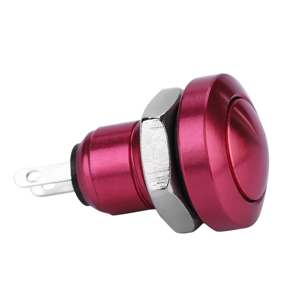 8mm Mini Momentary Push Button Built-In IP 65 Waterproof Ring Can Be Used For Horn Power Start Switch Of Your Vehicle | Автомобили и