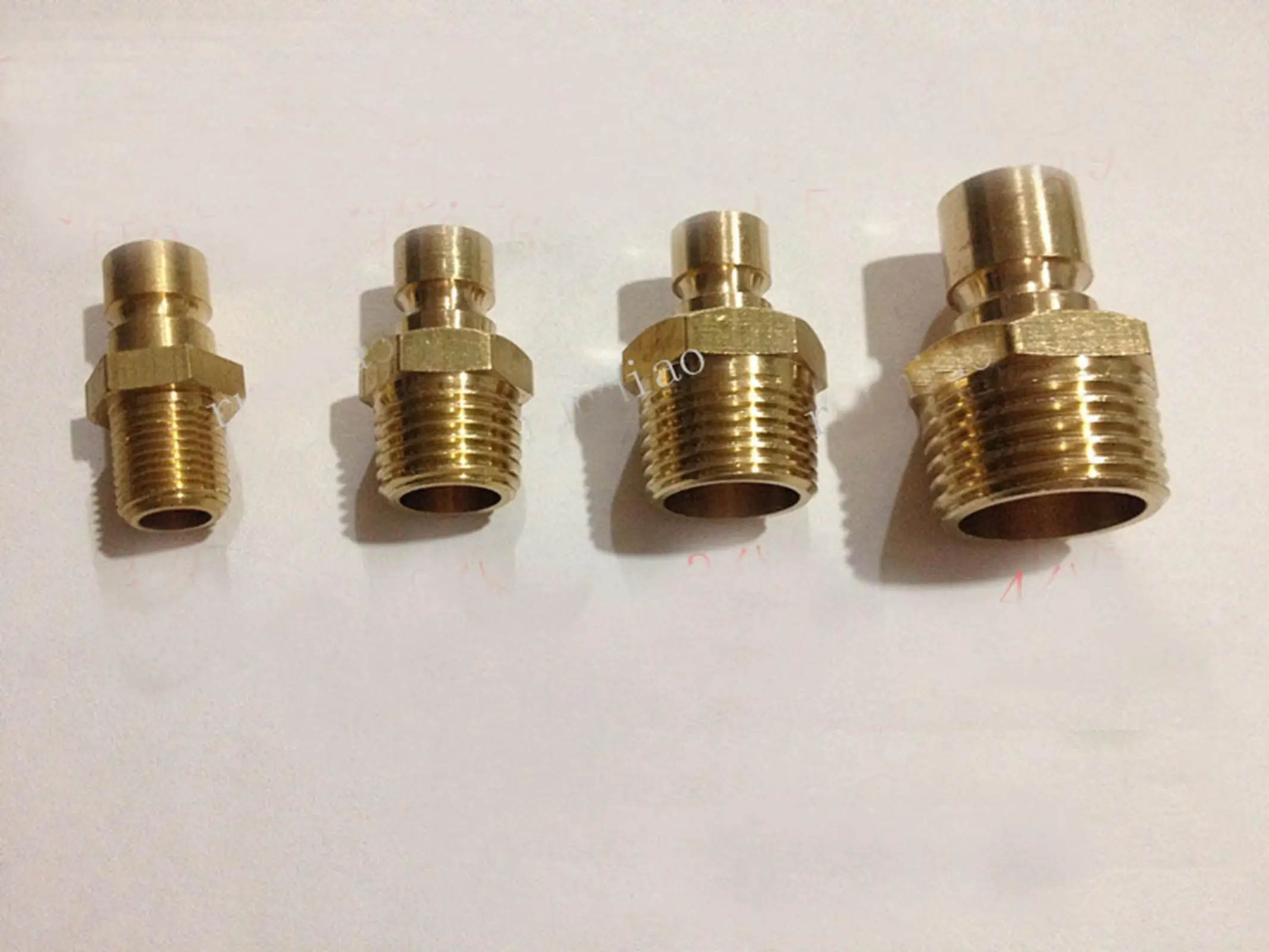 

Lot5 1/8 "1/4" 3/8 "1/2" BSP M10x1.5 M12x1.75 M8x1.25, с наружной резьбы на 9,5 мм, латунный быстроразъемный фитинг для формы