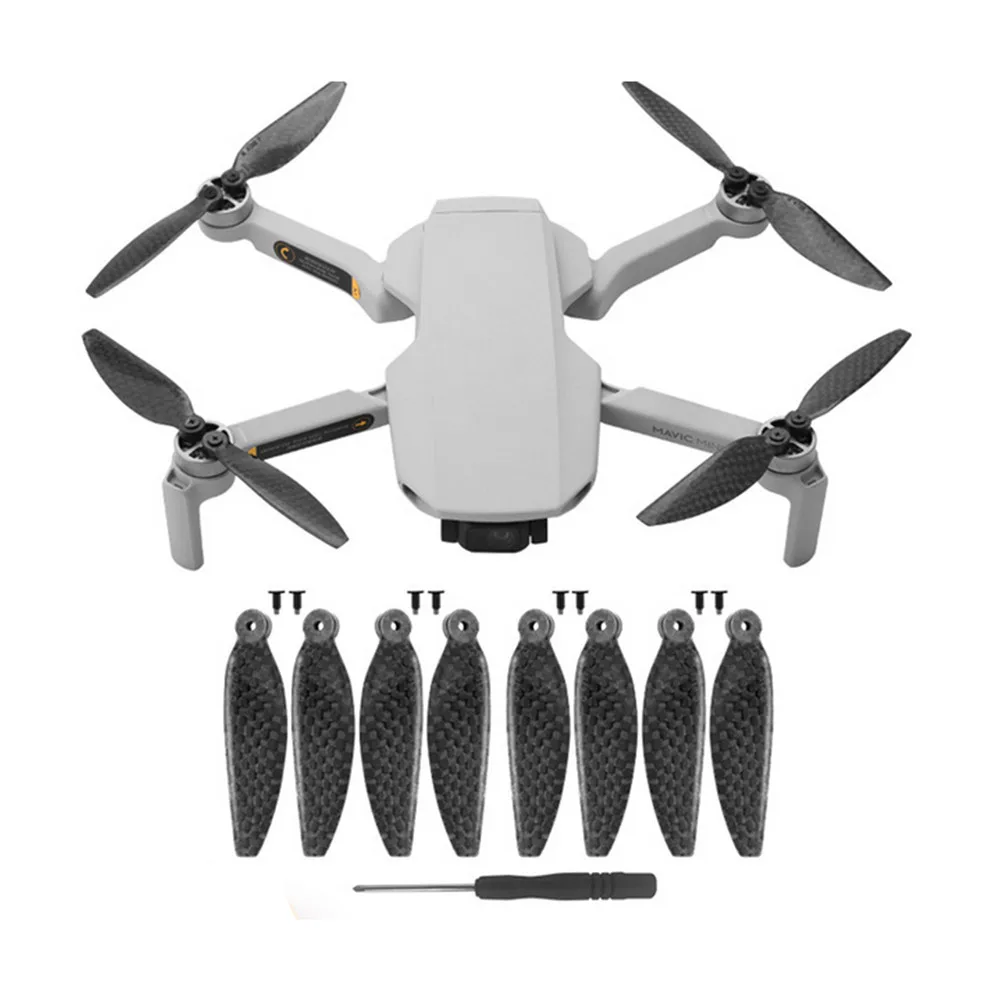 

Сменный Пропеллер из углеродного волокна для дрона DJI Mavic Mini 2, быстросъемные лезвия 4726F, складной пропеллер, запасные части