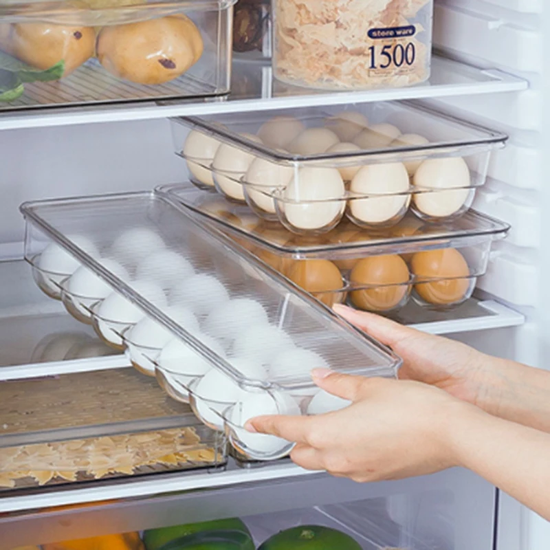 2 шт. 14 решеток лоток для яиц с крышкой контейнер хранения холодильника полка