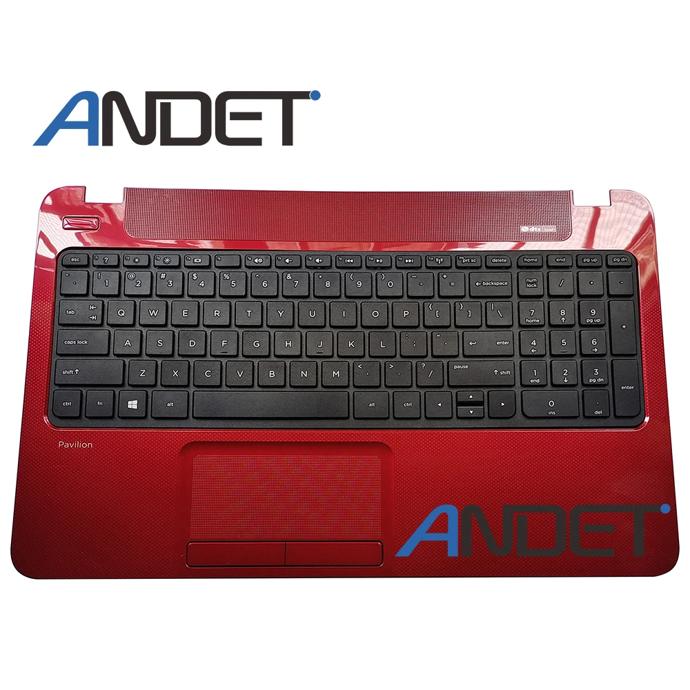 

New Original For HP PAVILION 15-E000 Palmrest & Keyboard Bezel Shell Black Keyboard With Touchpad