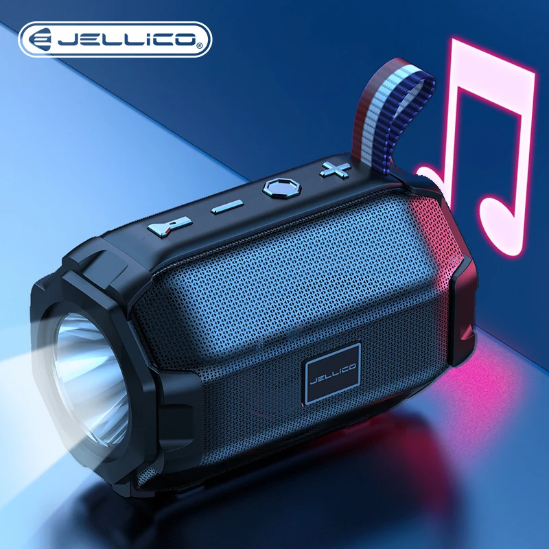 Jellico D3 работы при прослушивании музыки по Bluetooth бас Динамик Водонепроницаемый