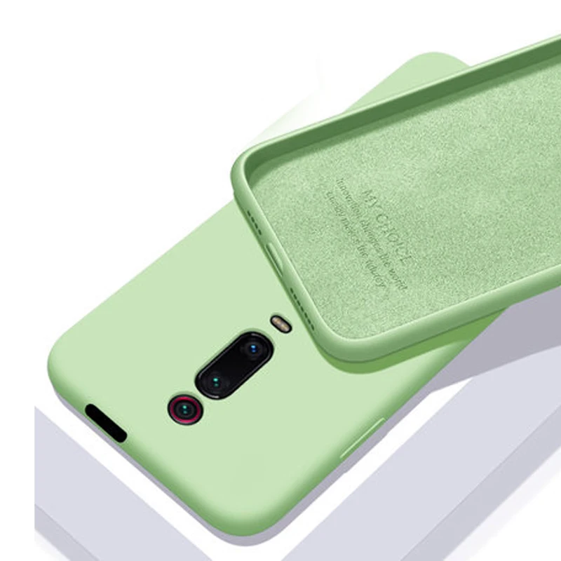 Ультратонкий Мягкий силиконовый чехол из ТПУ Для xiaomi Mi 9 T pro однотонный для